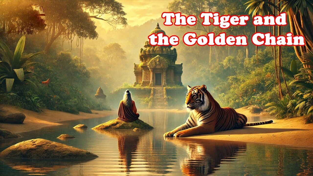 The Tiger and the Golden Chain | Story of Greed and Deception | Animated Moral Tale