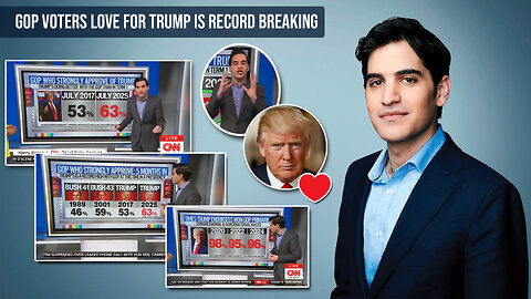 Everyone's Favorite President Is Breaking Approval Records ⏺️ Among The GOP 🐘