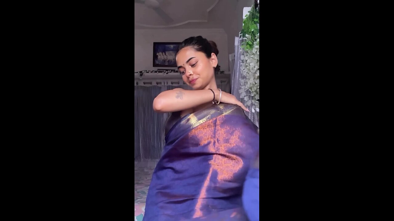🔥 T-Shirt to Saree Transformation | Desi Look Magic ✨ | Watch Till End 💃