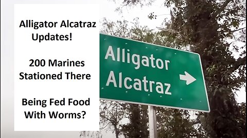 Alligator Alcatraz Updates! 200 Marines Deployed. Worms In The Food? DEPODcast Ep41