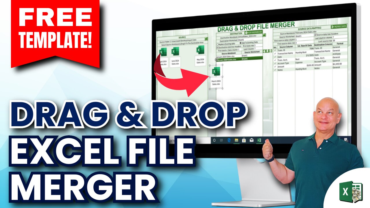 This Excel Drag & Drop File Merger Will Save You Hours