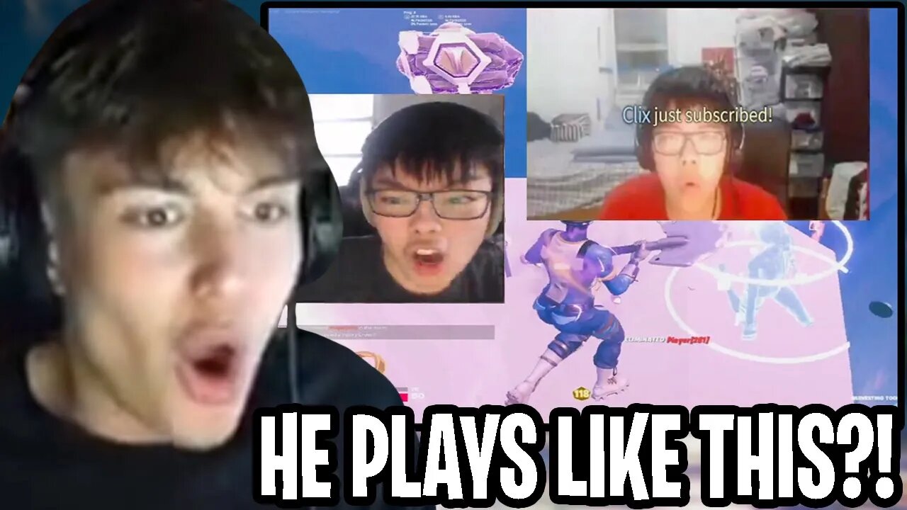 Clix Can't Believe How This Pro Plays Fortnite Competitively...