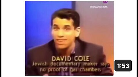 "Jewish Documentarian David Cole Asserts Lack of Proof for Gas Chambers - RE-UPLOAD"
