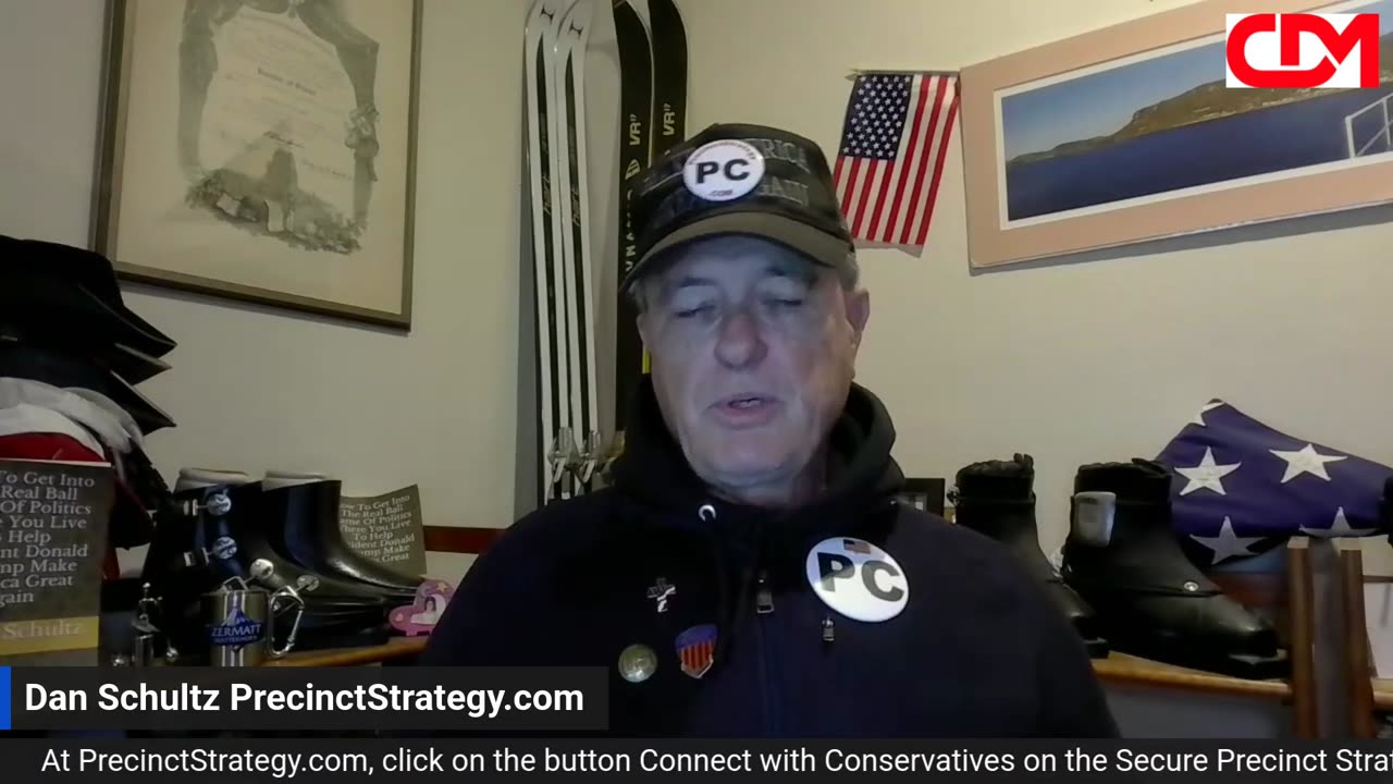 Precinct Strategy Political inaction causing America's death. Dan Schultz November 17 2025