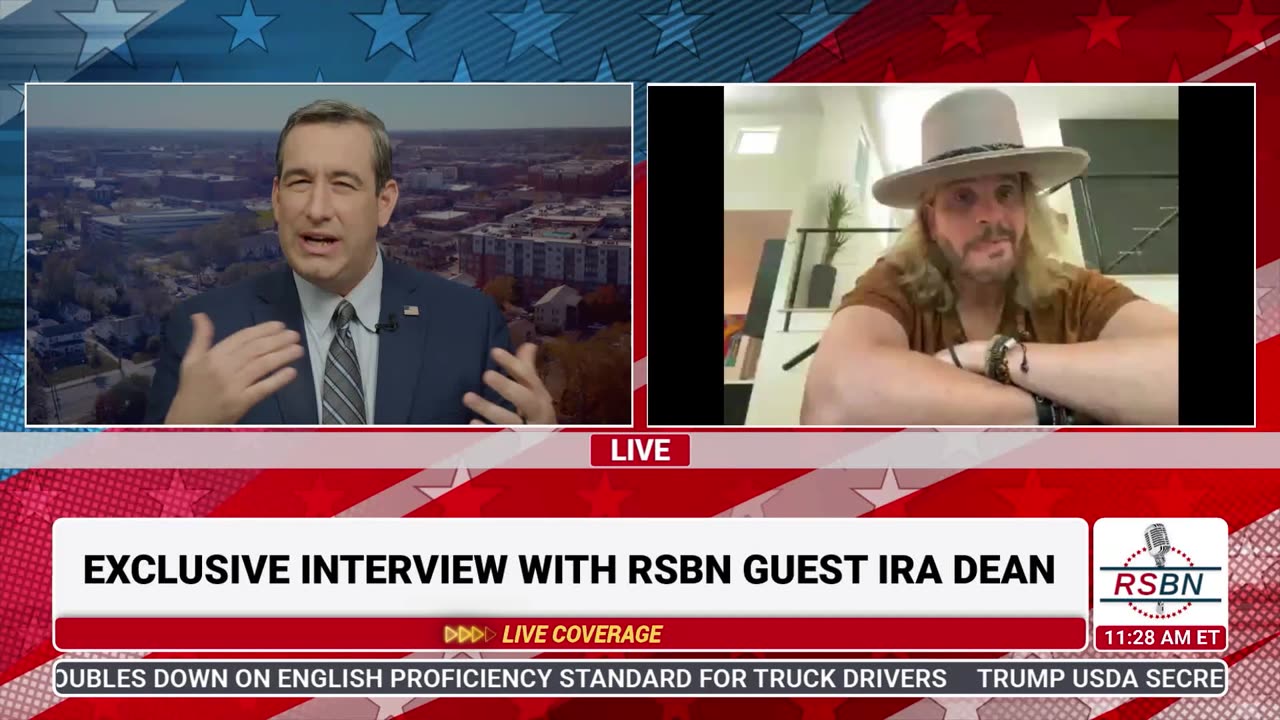 WATCH: RSBN Interviews Music Artist Ira Dean - 7/9/25