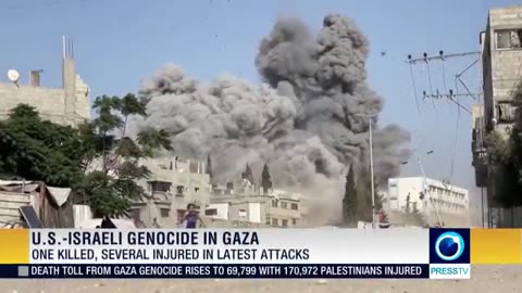 Israeli regime attacked various areas of the Gaza Strip, breaching its ceasefire agreement