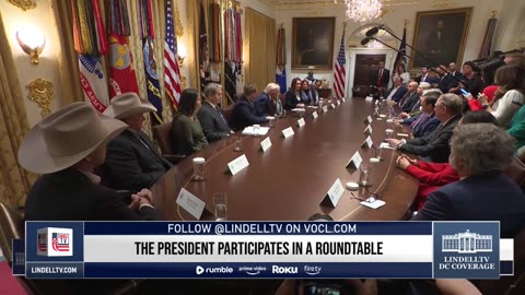 WATCH LIVE: PRESIDENT TRUMP PARTICIPATES IN A ROUNDTABLE