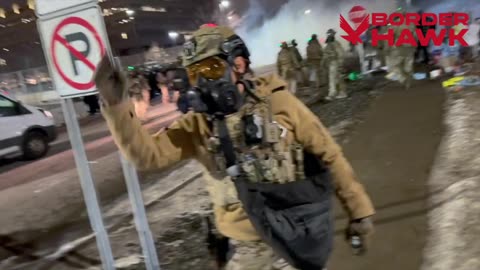 Tactical Units Drop Hammer on Violent Mob Outside Minneapolis Federal Building