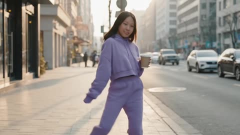 Aesthetic Lo-fi Vibe: Girl's Chill Walk in the City | Zaya Bliss