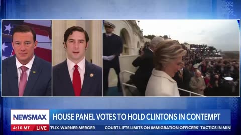 🚨BREAKING:The House moving forward with holding Bill and Hillary Clinton in Contempt of Congress