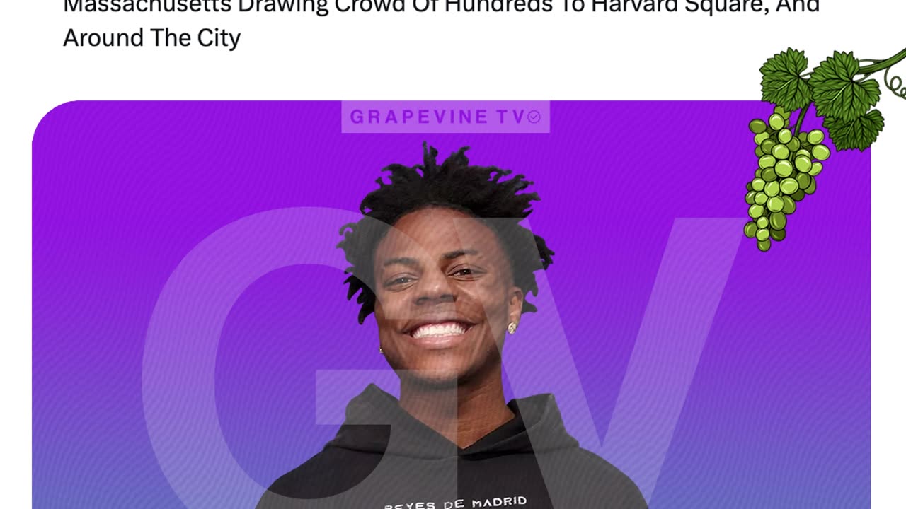 iShowSpeed's Surprise Boston Visit Draws Huge Crowds at Harvard Square and Across the City