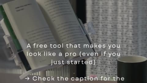 A Free Tool That Makes You Look Like A Pro (Even If You Just Started)