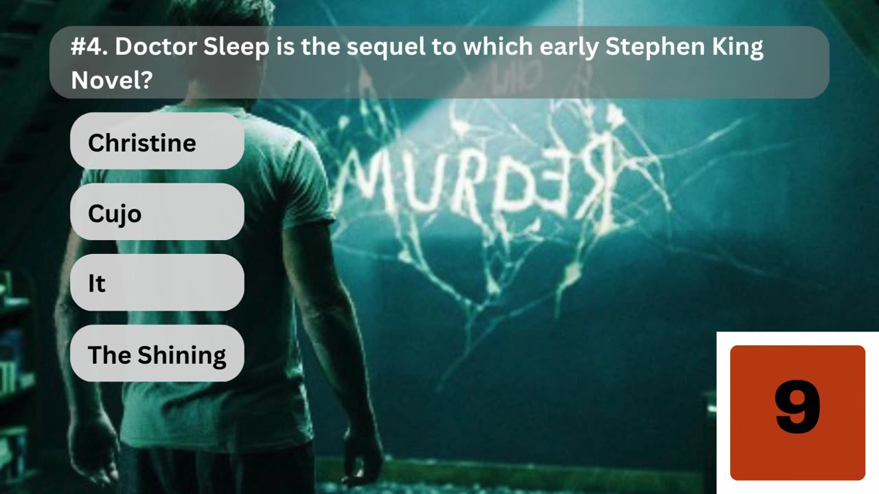 The Shining Stephen King Book Quiz