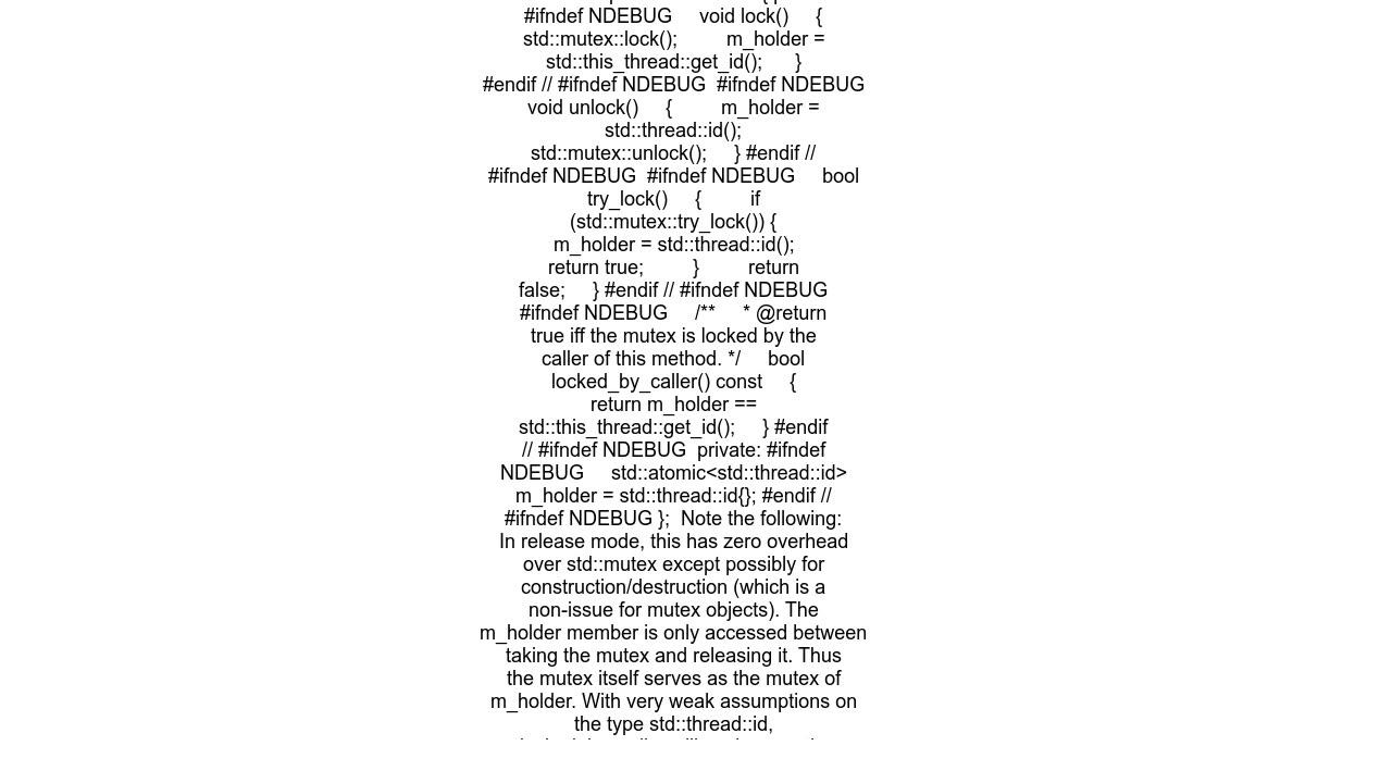 How to assert if a stdmutex is locked