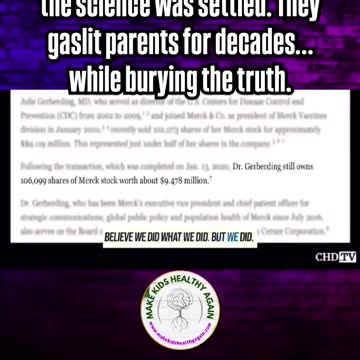 CDC Senior Scientist Admits They Covered Up The Truth