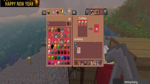 minecraft new year's end party
