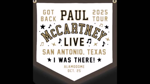 Paul McCartney Trailer: 2025 Live in San Antonio, TX