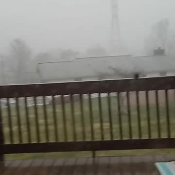 Tornado passed by my boyfriends house