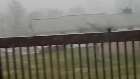 Tornado passed by my boyfriends house
