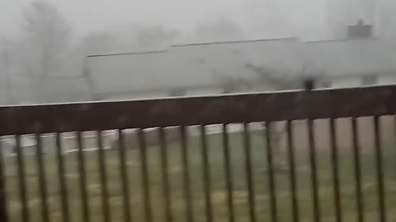 Tornado passed by my boyfriends house