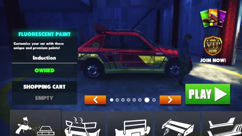 Glow in the dark paint jobs
