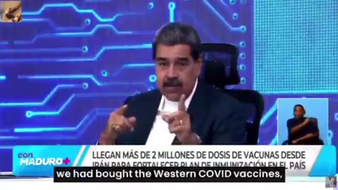 Venezuela President Maduro - Sanctions saved us from the covid vaccine