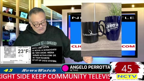 NCTV45 NEWSWATCH MORNING THURS JAN 8 2026 WITH ANGELO PERROTTA