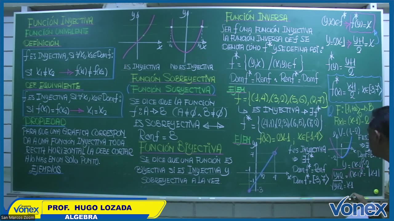 VONEX SEMIANUAL 2025 | Semana 16 | Álgebra