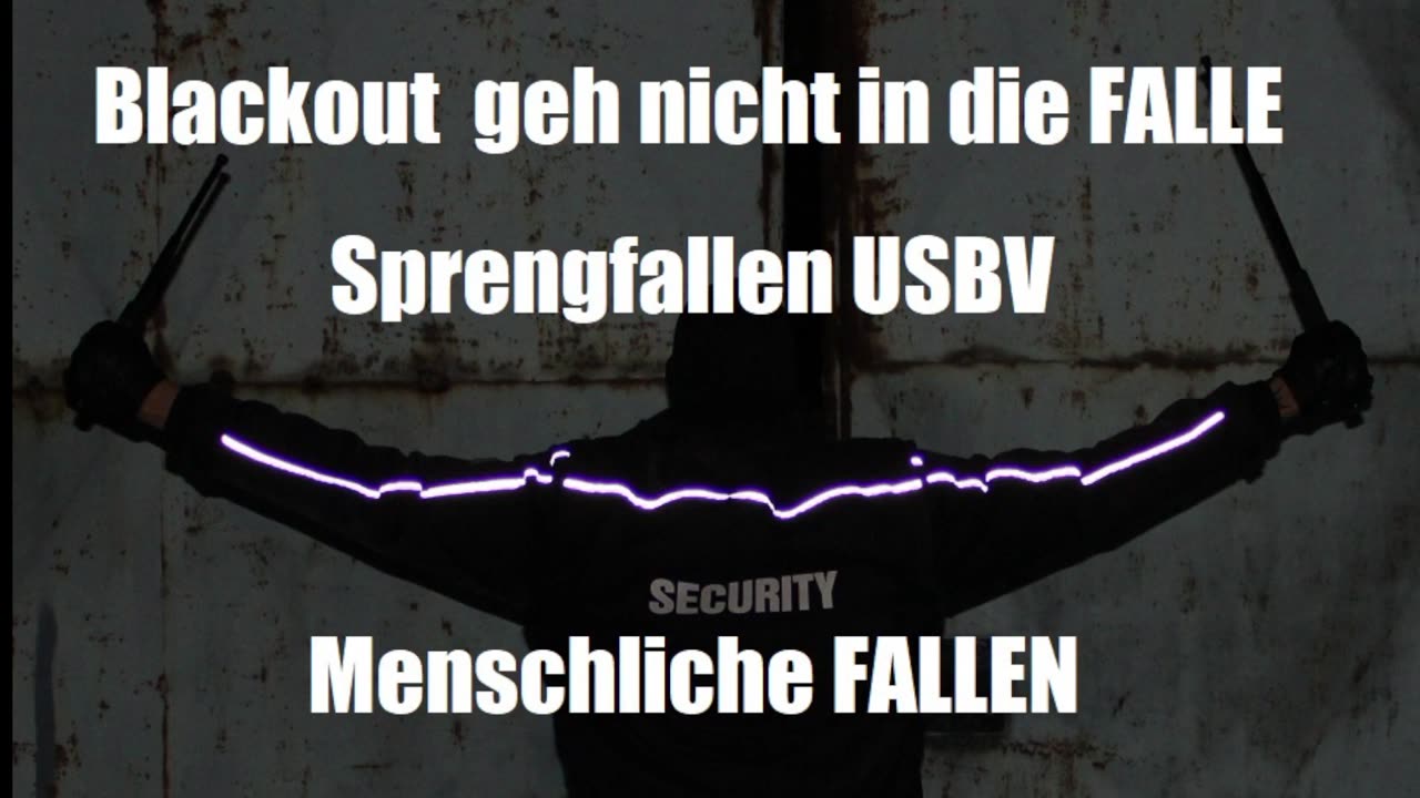 BLACKOUT GEH NICHT IN DIE FALLE !!!!