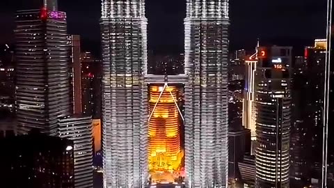 Beautiful 4k Night AMAZING City Views in Malaysia