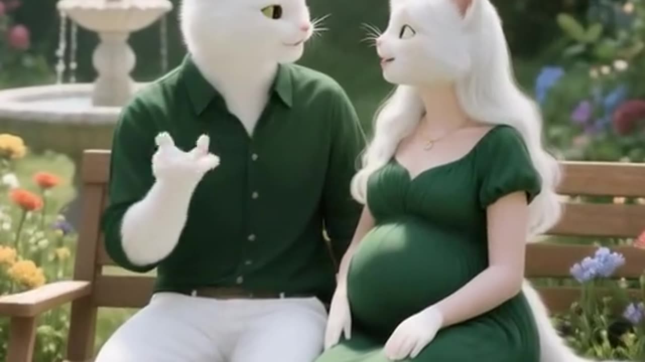 Description "Why Pregnant Cat Families Break the Internet? Shocking AI Animation Exposed! 🐱💕"