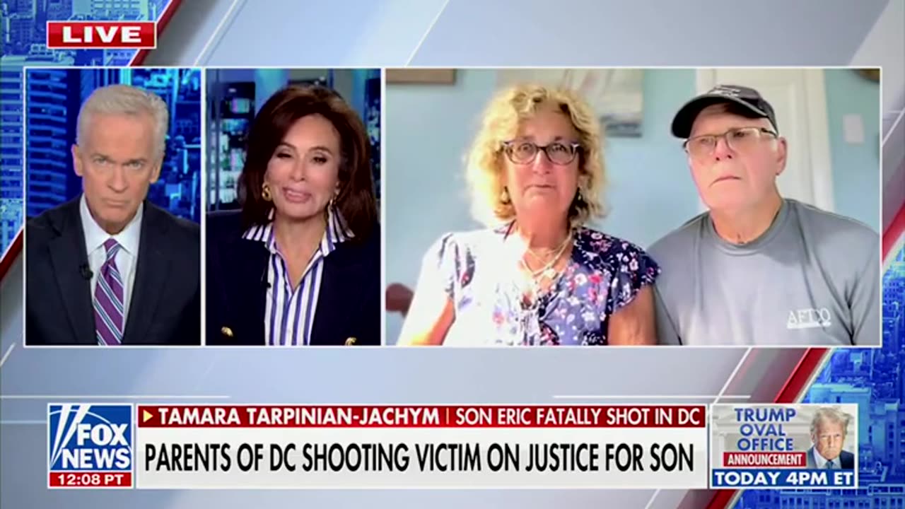 Parents Of Murdered Congressional Intern Emotionally Thank Jeanine Pirro