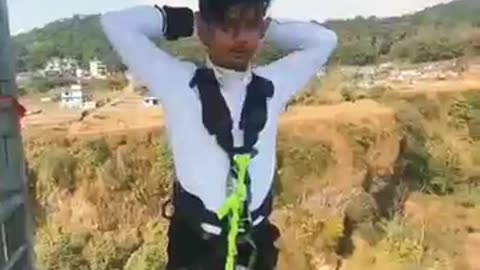iconic jumps from crazy height 🥶 ✨ travel bungeejump zipline bungeejumping