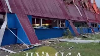 🏚️🔥 Ukraine Russia War | Kyiv Gymnasium Devastated by Heavy Damage | RCF