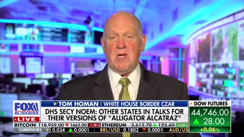 Tom Homan Isn't Wasting Any Time Now That the Big Beautiful Bill Passed