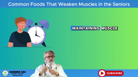 Common FOODS That Weaken Senior MUSCLES Without You Knowing Seniors 365_part8