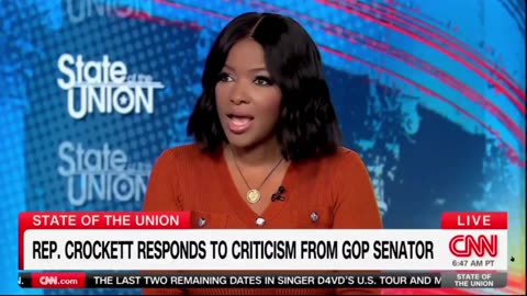 Liar Rep. Jasmine Crockett, in a racist rant, claims Charlie Kirk targeted blacks