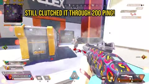 Clutching 5 Kills as Wattson in Apex Legends... With INSANE Lag! 😵