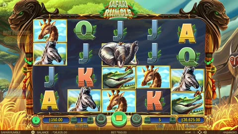 Safari Rumble Super Mega Wins