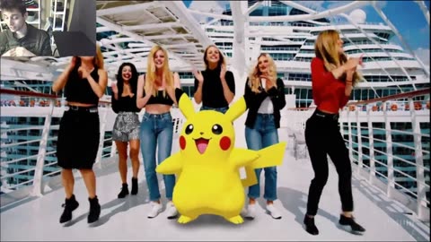Outtake #1,235 Of Pikachu The Pokemon Dancing With Women On A Cruise Ship Fake Funny Parody Video