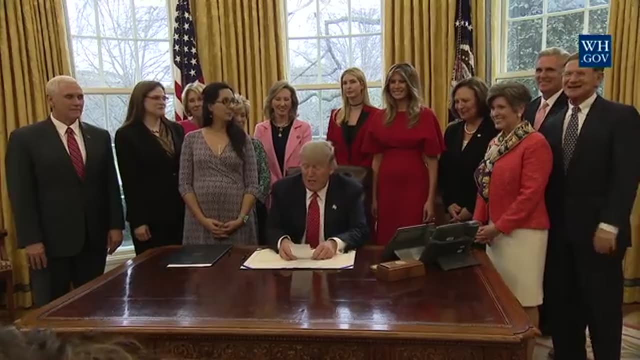 President Trump Signs H.R. 321 and H.R. 255