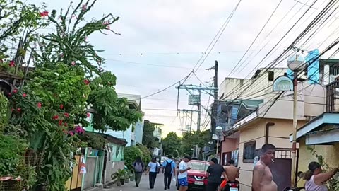Ordinary Afternoon in Las Pinas City in the Philippines