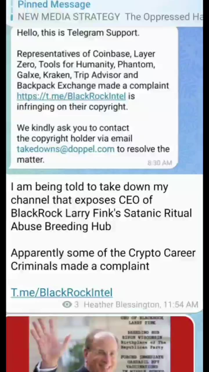 Why satanic breeder & bully Larry Fink should resign from Blackrock & WEF