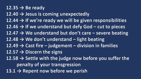 Mercy Has Limits? - Luke 13:6-9 - Living Hope Today