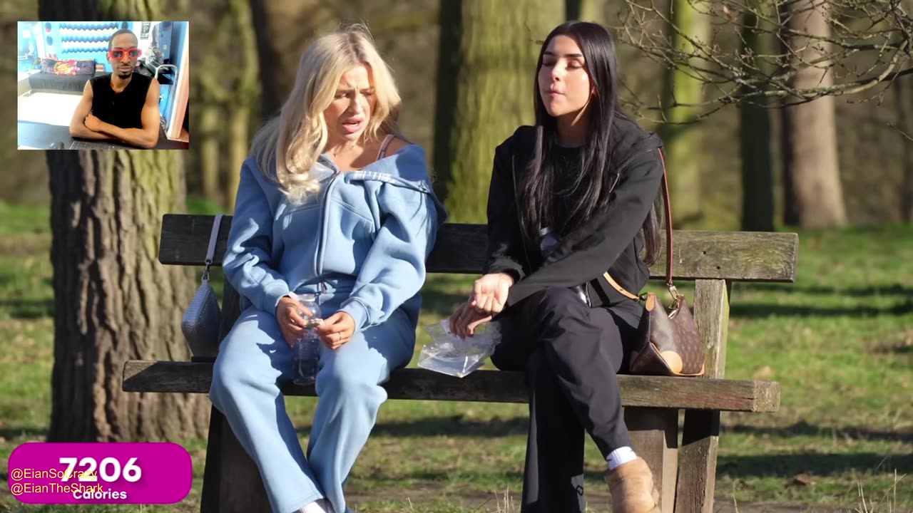 Joe Fazer 10,000 Calorie Challenge vs 2 Girls EianSoCrazy Reacts