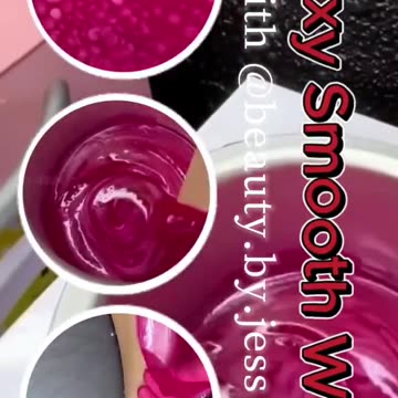 Pro Esthetician in Texas Recommends Sexy Smooth Pink Shimmer Wax | @beauty.by.jess 💖