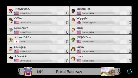 7-13-17 Edition of Mario Kart 8 Deluxe. Racing with TheGreatGQ Part 1 of 3