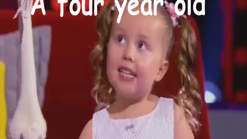 When a 4-year-old is smarter than a judge.