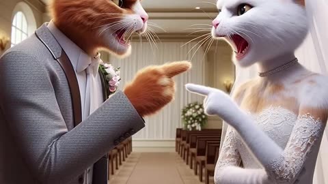 📹 Endless Fight of Cat Couple...💔 | Cat story 🐱
