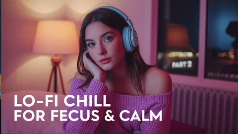 Lo-Fi Chill Beats for Focus & Calm – Part 2 🌌☕ Deep Study & Relax Music